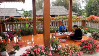 Nhiều mô hình "nhà sạch, vườn đẹp" thu hút khách du lịch đến với Yên Bái. (Ảnh minh họa)