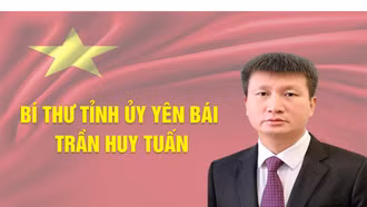 Đồng chí Trần Huy Tuấn - Bí thư Tỉnh ủy Yên Bái