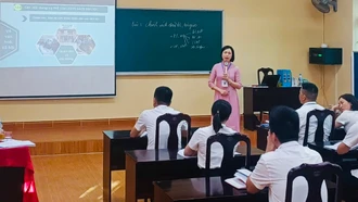 Giảng viên Tạ Thị Hảo tham dự Hội thi Giảng viên dạy giỏi các trường chính trị tỉnh, thành phố trực thuộc Trung ương lần thứ IX - năm 2025 và đạt danh hiệu "Giảng viên dạy giỏi cấp toàn quốc".