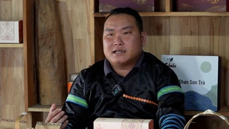Anh Sùng A Tủa phó chủ tịch xã ở Phình Hồ, huyện Trạm Tấu, tỉnh Yên Bái.