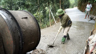 Yên Bái kiên cố đường giao thông nông thôn thúc đẩy xây dựng nông thôn mới