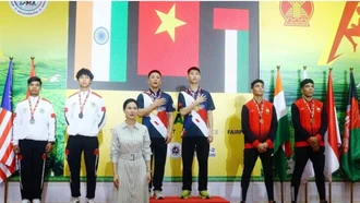 Việt Nam xếp thứ nhất toàn đoàn với 46 huy chương các loại.
