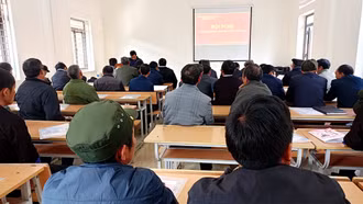 Quang cảnh Hội nghị tập huấn