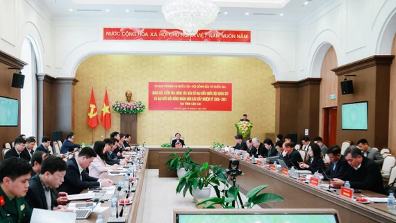 Phó Chủ tịch Quốc hội Lê Minh Hoan đánh giá cao sự chủ động, nghiêm túc của tỉnh Lào Cai trong công tác chuẩn bị bầu cử đại biểu Quốc hội và đại biểu HĐND các cấp