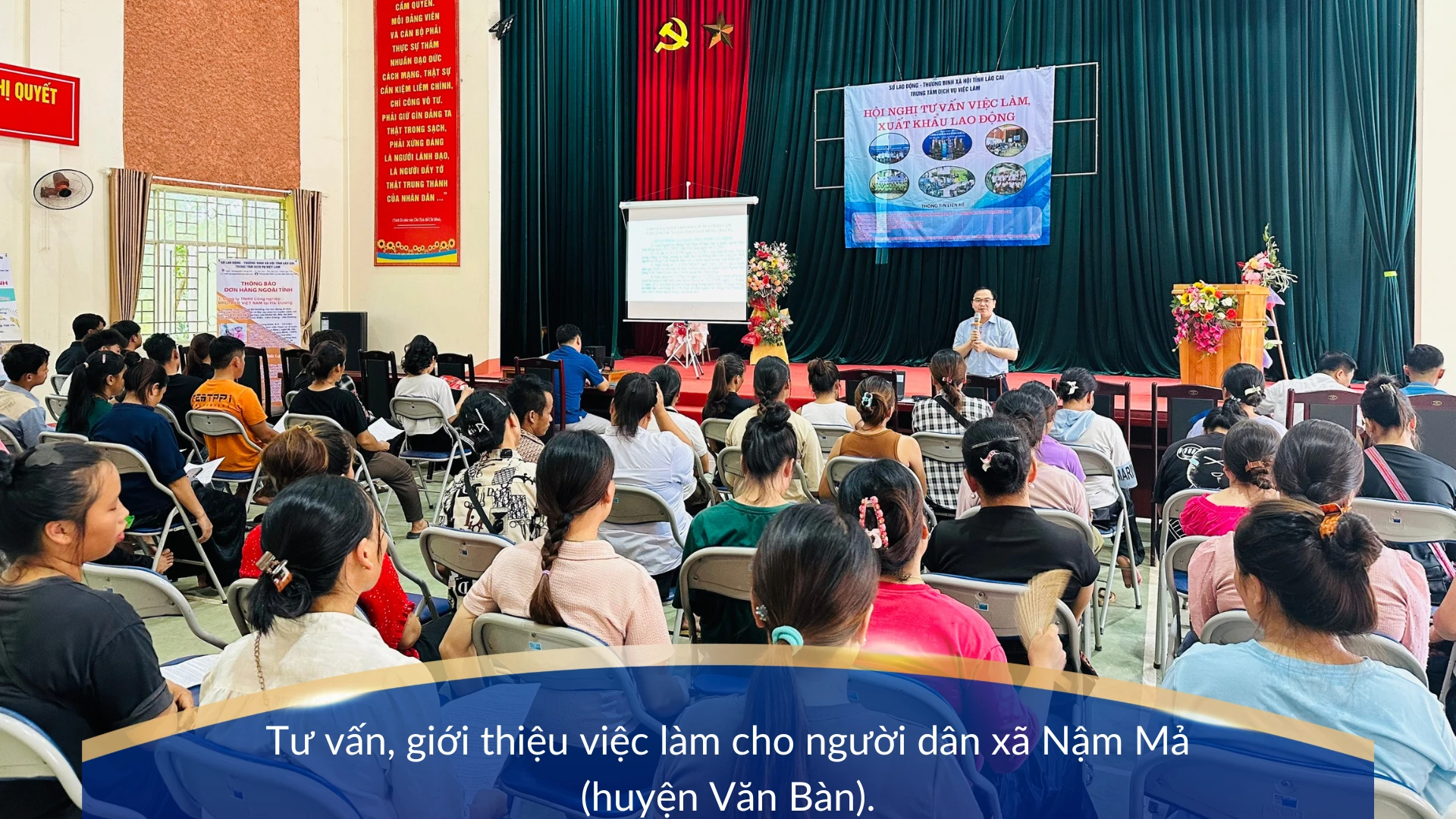 ngoài 7 phiên giao dịch được tổ chức bằng nguồn chương trình mục tiêu quốc gia, thì Trung tâm đã tổ chức được 32 phiên giao dịch việc làm tại các huyện.png