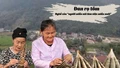 Hình ảnh người dân xã Tân Lĩnh đan rọ tôm. 