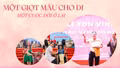 Một giọt máu cho đi, một cuộc đời ở lại