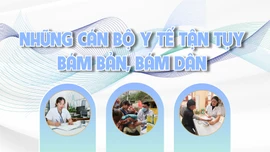 Những cán bộ y tế tận tụy bám bản, bám dân