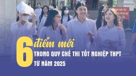 [Infographic] 6 điểm mới trong Quy chế thi tốt nghiệp THPT từ năm 2025