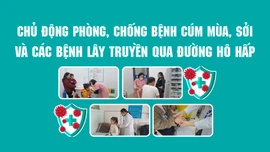 [Infographic] Chủ động phòng, chống bệnh cúm mùa, sởi và các bệnh lây truyền qua đường hô hấp