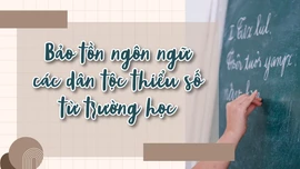 Bảo tồn ngôn ngữ các dân tộc thiểu số từ trường học