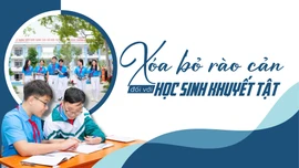 Xóa bỏ rào cản đối với học sinh khuyết tật