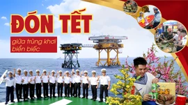 Đón Tết giữa trùng khơi biển biếc