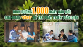 [Infographic] Dinh dưỡng 1.000 ngày đầu đời: Giai đoạn "vàng" để trẻ phát triển toàn diện