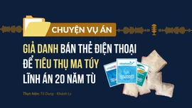 Giả danh bán thẻ điện thoại để tiêu thụ ma túy lĩnh án 20 năm tù