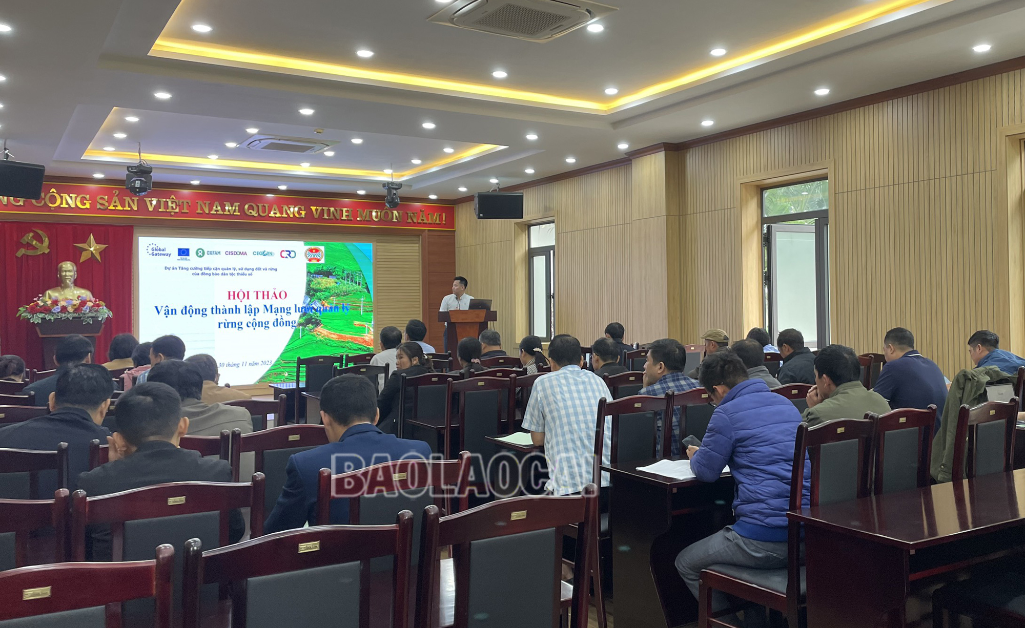 Quang cảnh buổi Hội thảo. HoithaoCĐ (2).jpg