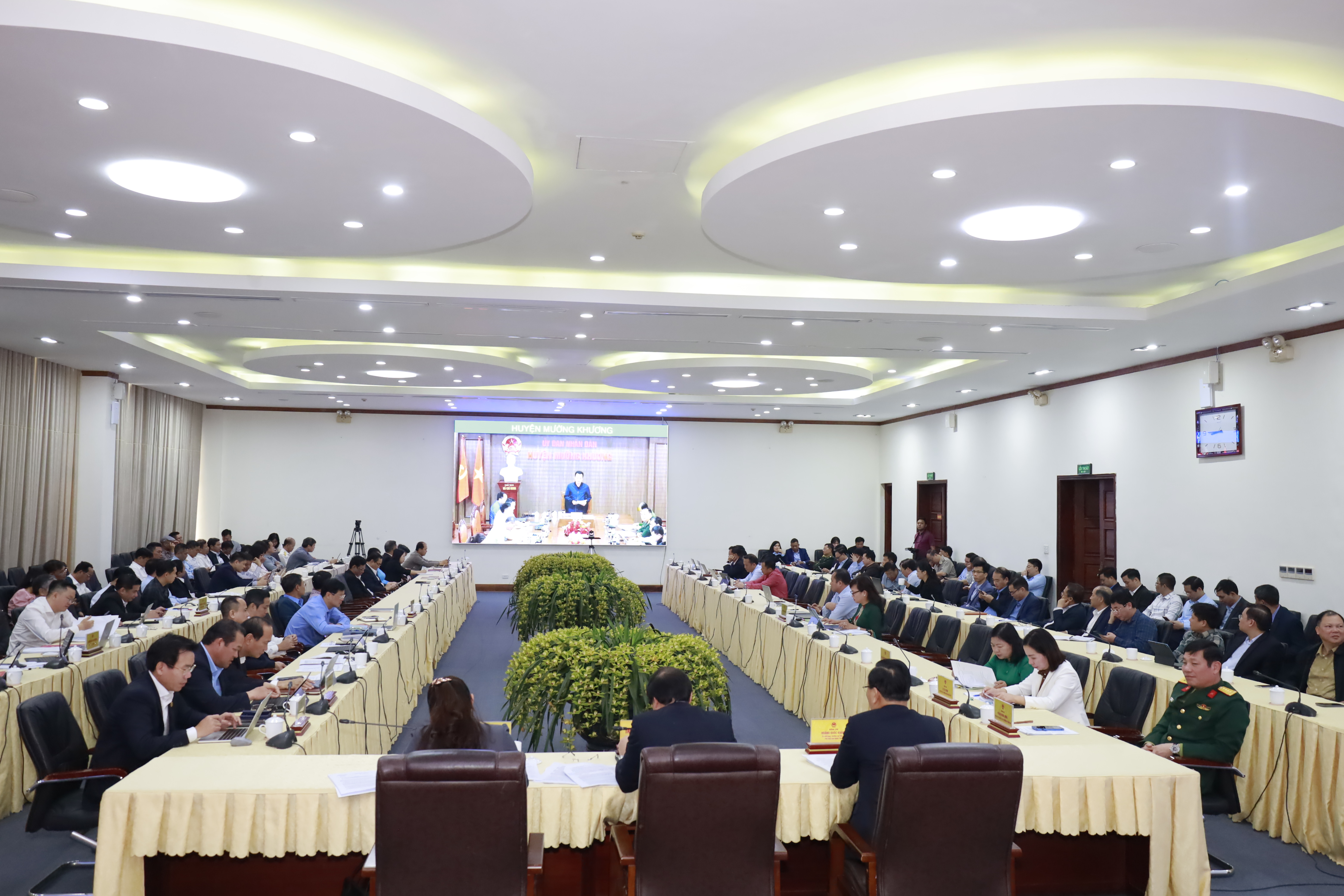 Hội nghị được tổ chức trực tuyến với các huyện, thành phố, thị xã. 20240307100009__MG_0204.JPG