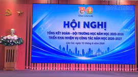 Tỉnh đoàn Lào Cai tổng kết công tác Đoàn - Đội trường học năm học 2025 - 2026