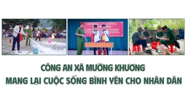 Công an xã Mường Khương mang lại cuộc sống bình yên cho Nhân dân