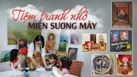 Tiệm tranh nhỏ miền sương mây