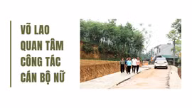 Võ Lao quan tâm công tác cán bộ nữ