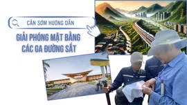 Cần sớm hướng dẫn giải phóng mặt bằng các ga đường sắt