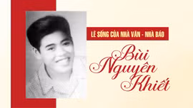 Lẽ sống của nhà văn - nhà báo Bùi Nguyên Khiết