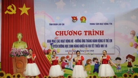 Khai giảng các lớp năng khiếu hè, hưởng ứng Tháng hành động vì trẻ em năm 2025