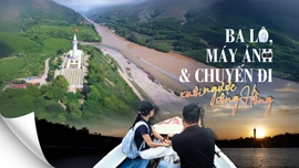 Ba lô, máy ảnh và hành trình xuôi ngược sông Hồng