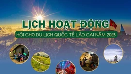 [Infographic] Lịch hoạt động Hội chợ Du lịch quốc tế Lào Cai năm 2025