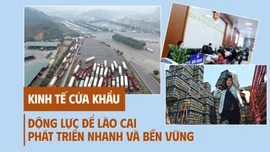 Kinh tế cửa khẩu: Động lực để Lào Cai phát triển nhanh và bền vững