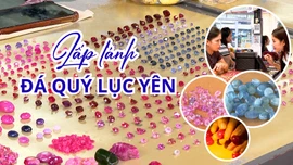 Lấp lánh đá quý Lục Yên