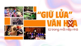 “Giữ lửa” văn hóa từ trong mỗi nếp nhà