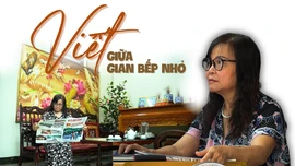 Viết giữa gian bếp nhỏ
