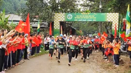 Giải leo núi “Cốc San sắc vàng mùa thu” lần thứ Nhất năm 2025 thu hút hơn 500 vận động viên