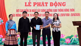 Bắc Hà phát động đợt cao điểm 30 ngày xây dựng đường giao thông nông thôn