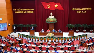 Khai mạc trọng thể Hội nghị lần thứ 10 Ban Chấp hành Trung ương Đảng khóa XIII