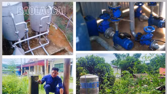 Xã Thống Nhất phúc đáp Báo Lào Cai về công trình nước thi công kém chất lượng