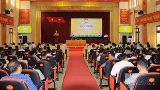 MTTQ Việt Nam tỉnh Lào Cai đối thoại với Nhân dân cụm xã Lục Yên về thực hiện chính sách dân tộc