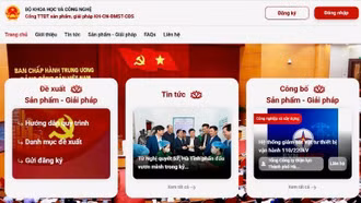 Ra mắt kênh chính thức tiếp nhận các sản phẩm đổi mới sáng tạo
