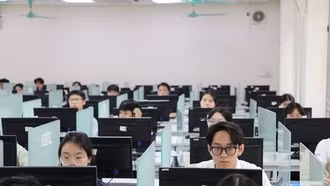38 đơn vị được tổ chức thi đánh giá tiếng Anh theo khung 6 bậc