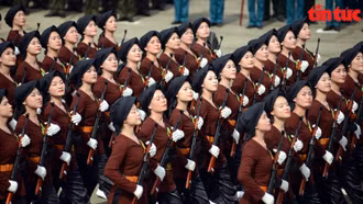Mãn nhãn tổng hợp luyện diễu binh, diễu hành lần cuối tại sân bay Biên Hòa