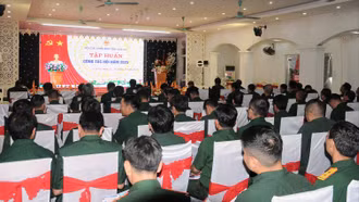 Quang cảnh lớp tập huấn