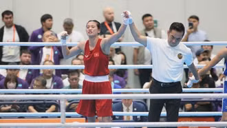 Hạ nhà vô địch thế giới, võ sĩ Nguyễn Thị Tâm vào chung kết Boxing