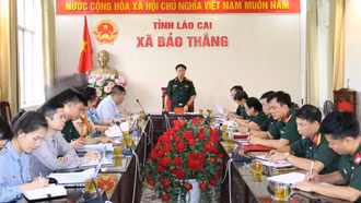Quân khu 2 kiểm tra công tác lấy mẫu hài cốt liệt sĩ tại Lào Cai