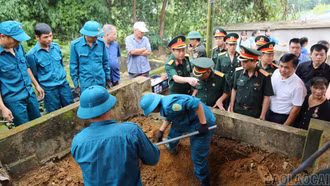 Lào Cai: Quy tập 7 hài cốt liệt sĩ tại xã Gia Phú