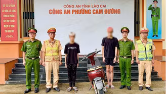 Lào Cai: Triệu tập 2 thiếu niên bốc đầu xe máy điện sau clip lan truyền trên mạng xã hội