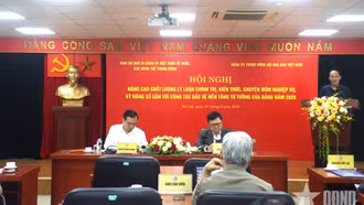 Nâng cao vai trò của báo chí trong công tác bảo vệ nền tảng tư tưởng của Đảng