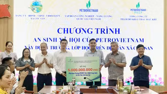 Xã Cốc San tiếp nhận nguồn tài trợ 5 tỷ đồng đầu tư cơ sở vật chất trường học