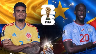 Chật vật vượt ải Congo, Colombia chiếm lợi thế trước Bồ Đào Nha